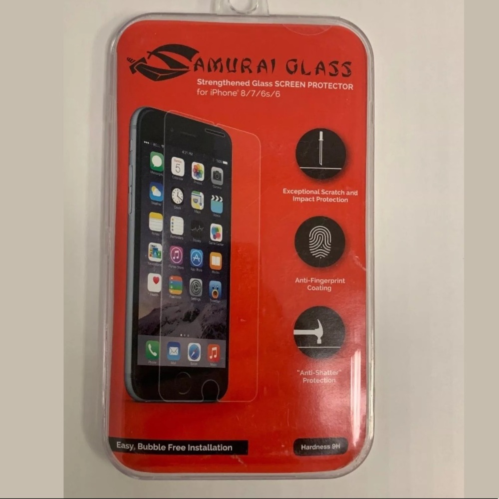 💜IPhone 6/6s/7/8 Glass Screen protector